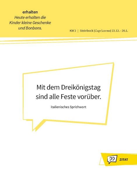 Produktbild: Langenscheidt Sprachkalender Italienisch 2026