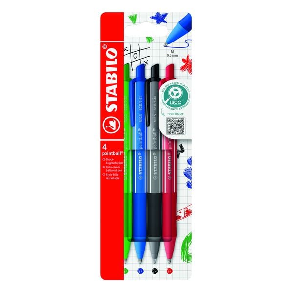 STABILO Kugelschreiber pointball colorful