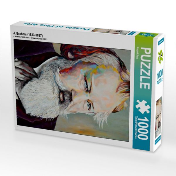 Produktbild: CALVENDO Puzzle J. Brahms (1833-1897) | 1000 Teile Lege-Gr&ouml;&szlig;e 64x48cm Foto-Puzzle f&uuml;r gl&uuml;ckliche Stunden