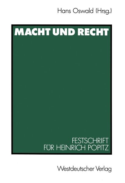 Produktbild: Macht und Recht