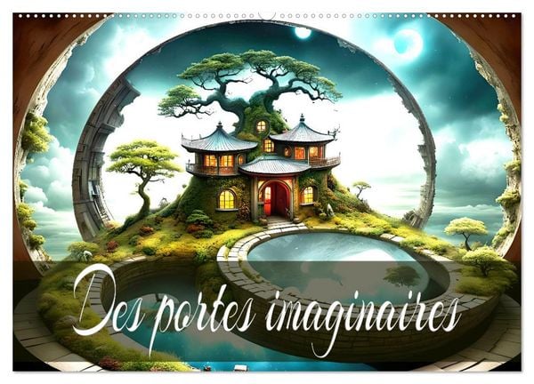 Produktbild: Des Portes imaginaires (Calendrier mural 2026 DIN A2 vertical), CALVENDO calendrier mensuel