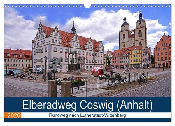 Produktbild: Elberadweg Coswig (Anhalt) (Wandkalender 2026 DIN A3 quer), CALVENDO Monatskalender