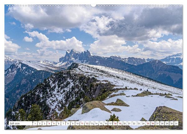 Produktbild: S&uuml;dtirol - Von Meran bis zum Pragser Wildsee (hochwertiger Premium Wandkalender 2026 DIN A2 quer), Kunstdruck in Hochglanz