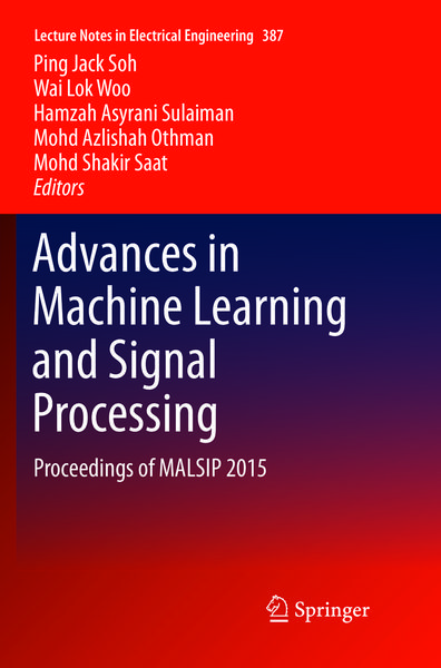 Produktbild: Advances in Machine Learning and Signal Processing