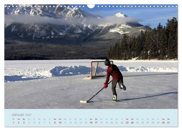 Produktbild: Eishockey! Schneller, h&auml;rter, das Powergame! (Wandkalender 2027 DIN A3 quer), CALVENDO Monatskalender