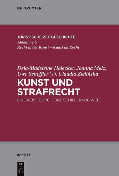Produktbild: Kunst und Strafrecht
