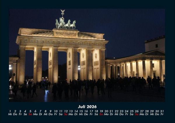 Produktbild: Berlin 2026 Fotokalender DIN A4