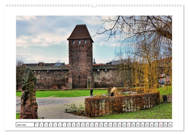 Produktbild: Worms - Ansichtssache (hochwertiger Premium Wandkalender 2026 DIN A2 quer), Kunstdruck in Hochglanz