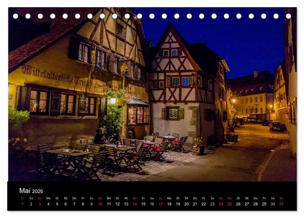 Produktbild: Malerisches Frankenland (Tischkalender 2026 DIN A5 quer), CALVENDO Monatskalender