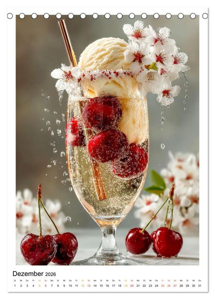 Produktbild: Lecker Eis (Tischkalender 2026 DIN A5 hoch), CALVENDO Monatskalender