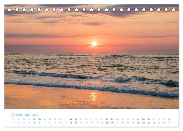 Produktbild: Mehr Nordsee (Tischkalender 2026 DIN A5 quer), CALVENDO Monatskalender