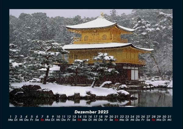 Produktbild: Tempel 2025 Fotokalender DIN A4