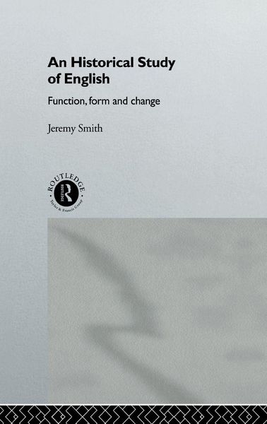 Produktbild: An Historical Study of English