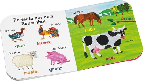 Produktbild: Die kleine Raupe Nimmersatt - Mein Tier-F&uuml;hlbuch
