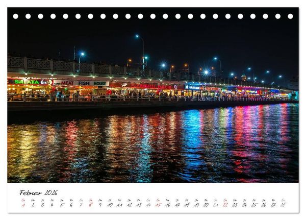 Produktbild: Istanbul - Stadt auf zwei Kontinenten (Tischkalender 2026 DIN A5 quer), CALVENDO Monatskalender
