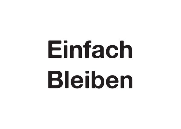 Produktbild: Einfach Bleiben