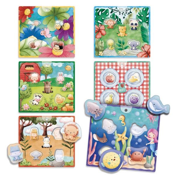 Produktbild: MONTESSORI BABY SOFT f&uuml;hl Tafeln