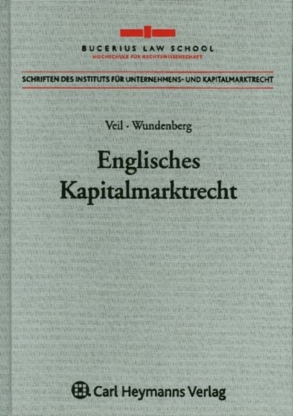 Produktbild: Englisches Kapitalmarktrecht