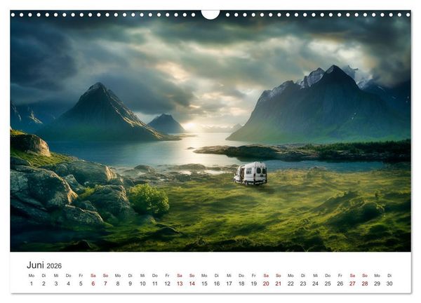 Produktbild: Der Ruf des Nordens (Wandkalender 2026 DIN A3 quer), CALVENDO Monatskalender
