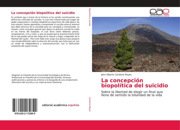 Produktbild: La concepci&oacute;n biopol&iacute;tica del suicidio
