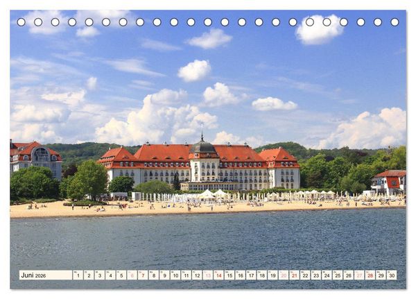Produktbild: Zoppot und Danzig (Tischkalender 2026 DIN A5 quer), CALVENDO Monatskalender