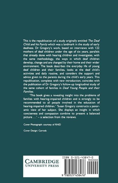 Produktbild: Deaf Children and Their Families