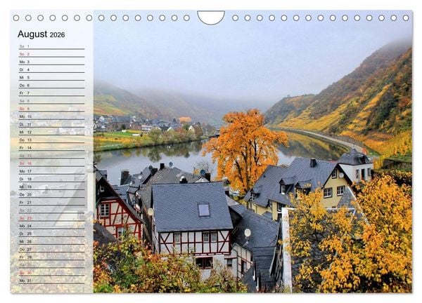 Produktbild: An der wundersch&ouml;nen Mosel (Wandkalender 2026 DIN A4 quer), CALVENDO Monatskalender