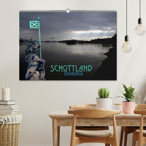 Produktbild: Schottland und Edinburgh (Wandkalender 2026 DIN A2 quer), CALVENDO Monatskalender