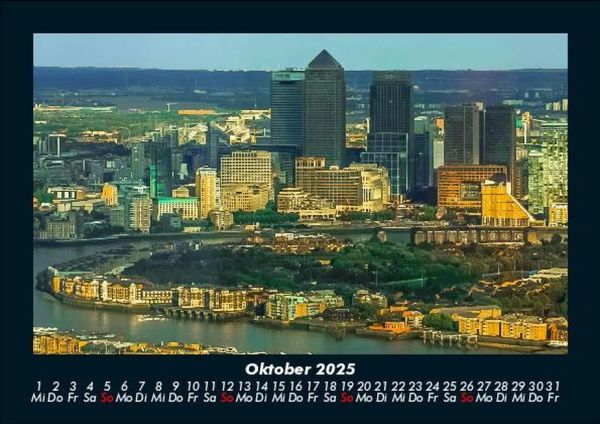 Produktbild: London 2025 Fotokalender DIN A5