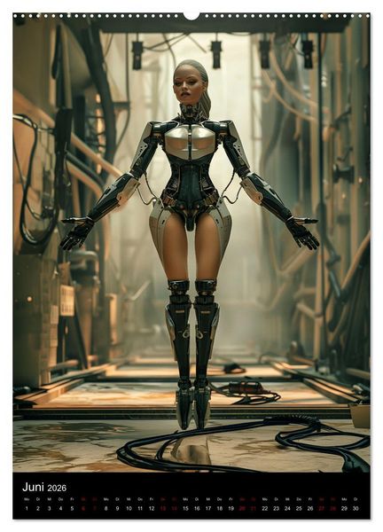 Produktbild: CYBER SISTERS (hochwertiger Premium Wandkalender 2026 DIN A2 hoch), Kunstdruck in Hochglanz
