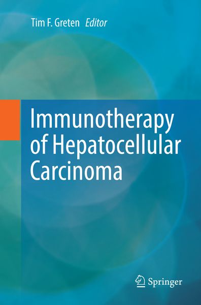 Produktbild: Immunotherapy of Hepatocellular Carcinoma