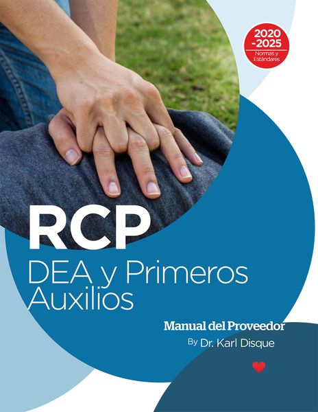 Produktbild: RCP, DEA y Primeros Auxilios Manual Del Proveedor