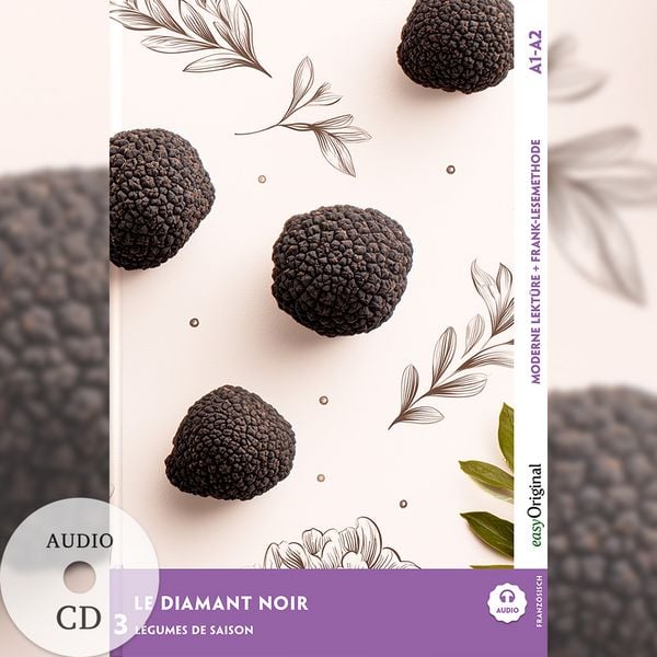 Produktbild: Le Diamant Noir - Franz&ouml;sische Krimi-Lekt&uuml;re A1-A2 (+ Audio-CD)