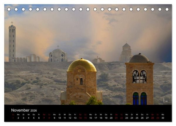 Produktbild: Jerusalem, Bilder die einen bewegen (Tischkalender 2026 DIN A5 quer), CALVENDO Monatskalender