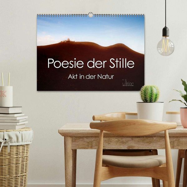 Produktbild: Poesie der Stille &ndash; Akt in der Natur (Wandkalender 2026 DIN A3 quer), CALVENDO Monatskalender
