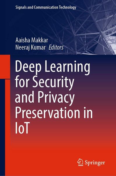 Produktbild: Deep Learning for Security and Privacy Preservation in IoT