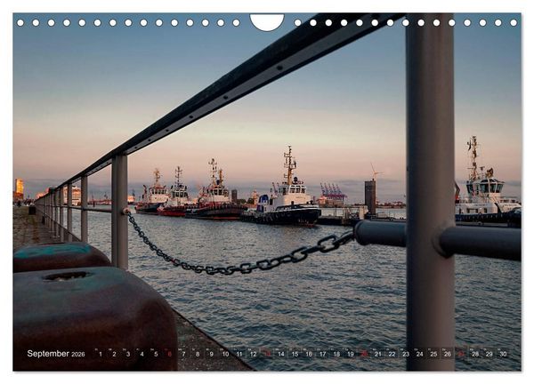 Produktbild: Hamburg Hafen (Wandkalender 2026 DIN A4 quer), CALVENDO Monatskalender