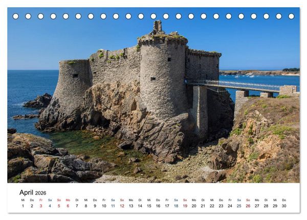 Produktbild: Vend&eacute;e - Bilder von der C&ocirc;te de Lumi&egrave;re (Tischkalender 2026 DIN A5 quer), CALVENDO Monatskalender