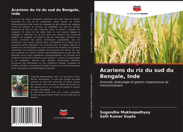 Produktbild: Acariens du riz du sud du Bengale, Inde