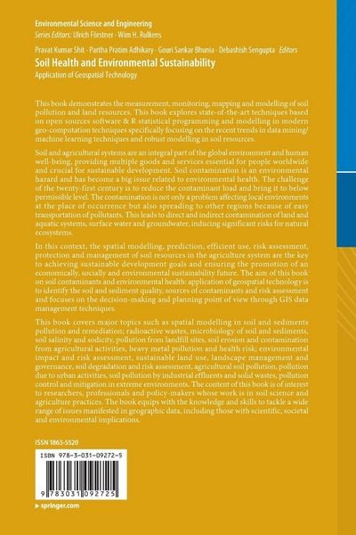Produktbild: Soil Health and Environmental Sustainability