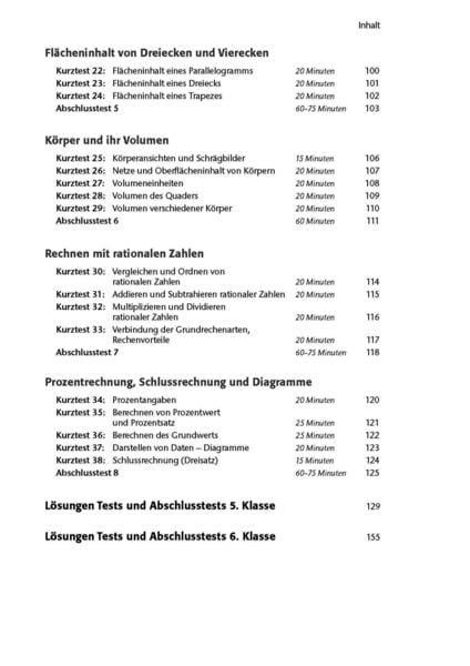 Produktbild: Fit in Test und Klassenarbeit &ndash; Mathematik 5./6. Klasse Gymnasium