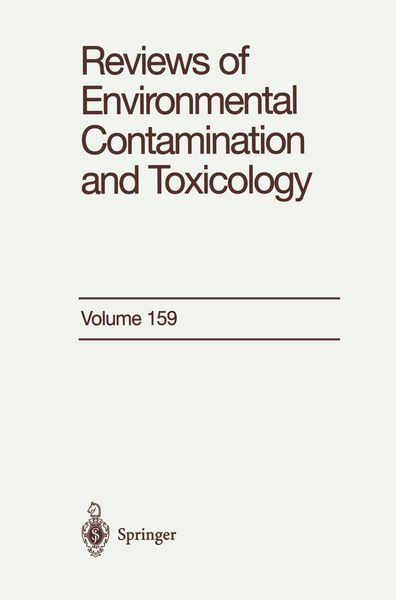 Produktbild: Reviews of Environmental Contamination and Toxicology