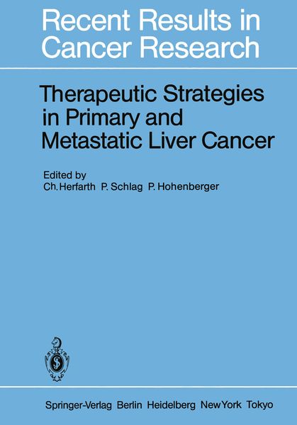 Produktbild: Therapeutic Strategies in Primary and Metastatic Liver Cancer