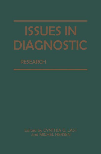 Produktbild: Issues in Diagnostic Research