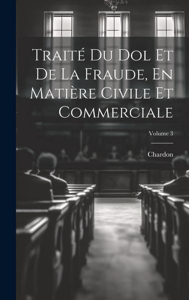 Produktbild: Trait&eacute; Du Dol Et De La Fraude, En Mati&egrave;re Civile Et Commerciale; Volume 3