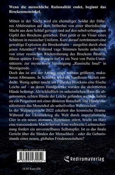 Produktbild: Das Brockenmenetekel