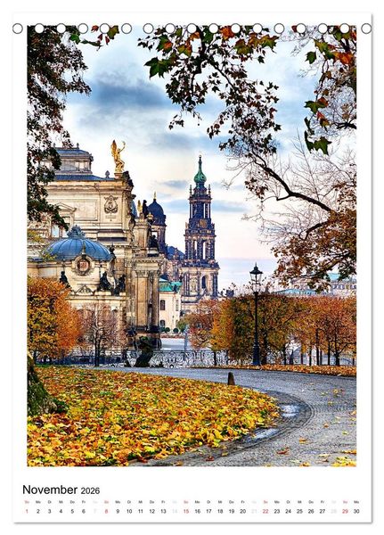 Produktbild: Bilder aus Dresden (Tischkalender 2026 DIN A5 hoch), CALVENDO Monatskalender