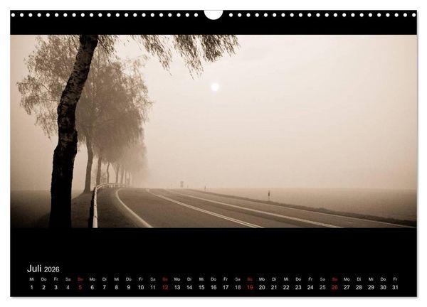 Produktbild: NEBEL (Wandkalender 2026 DIN A3 quer), CALVENDO Monatskalender
