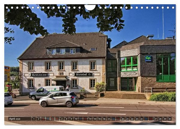 Produktbild: Stadtansichten Overath - Die charmante Stadt an Agger und S&uuml;lz (Wandkalender 2026 DIN A4 quer), CALVENDO Monatskalender