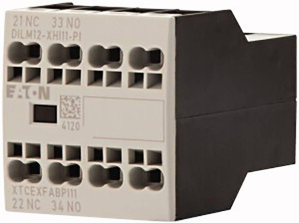Produktbild: Eaton 199456 DILM12-XHI11-PI Hilfsschalter 240 V/AC 3.5A 1 Schlie&szlig;er, 1 &Ouml;ffner 1St.